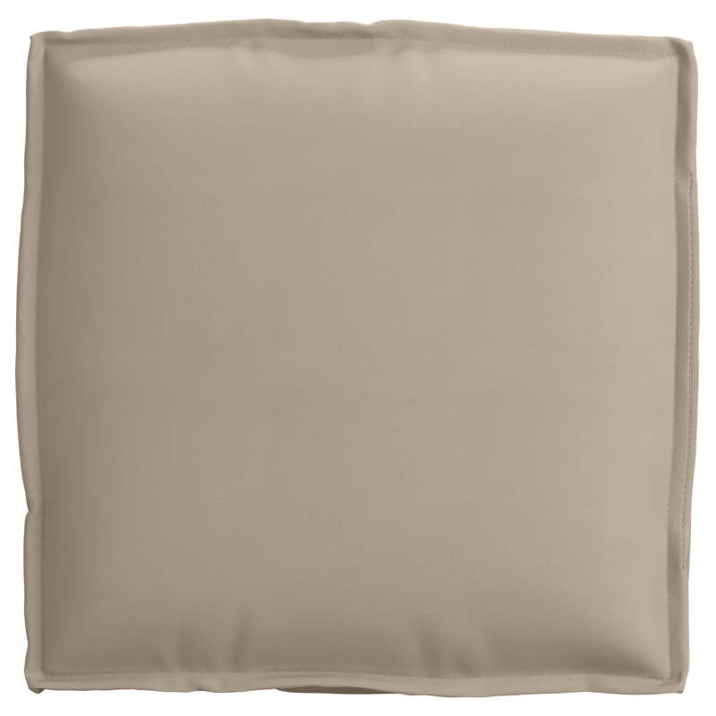 Palettkissen für Sitz 4 Stück Taupe 40x40x8 cm Oxford-Gewebe