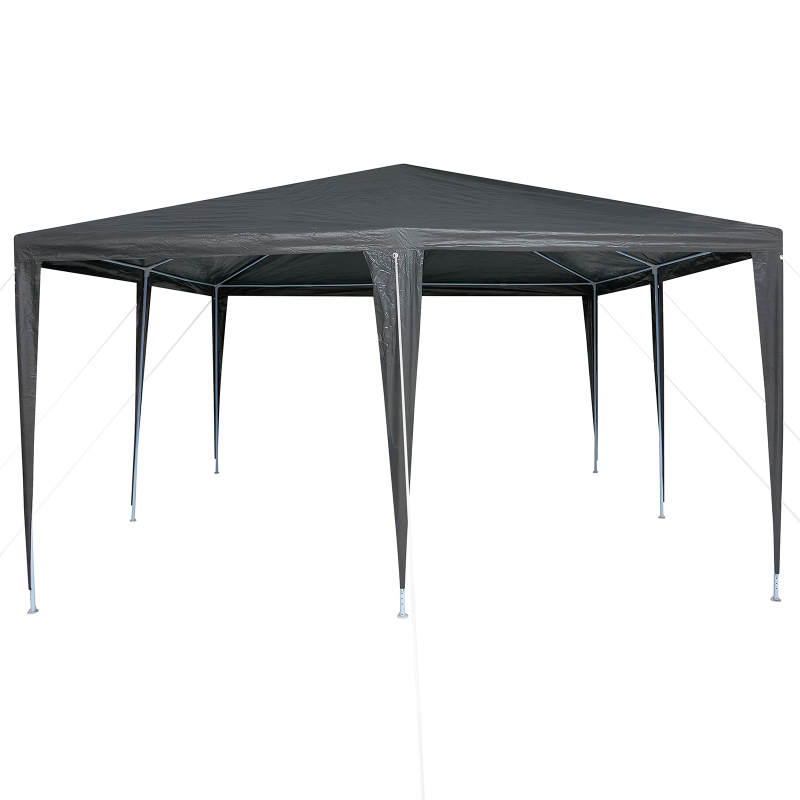 Party Zelt Anthrazit 4x4 m PE