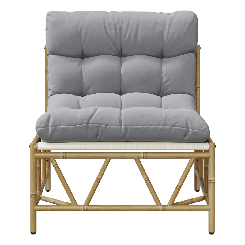 Gartenentspannungsstühle 2 Stück mit Kissen 60x80x71 cm Stahl