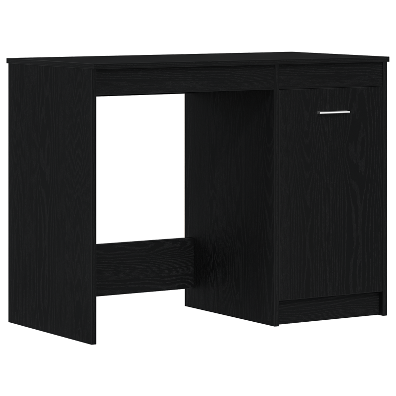 Schreibtisch Schwarz Eiche 100x50x76 cm Holzwerkstoff