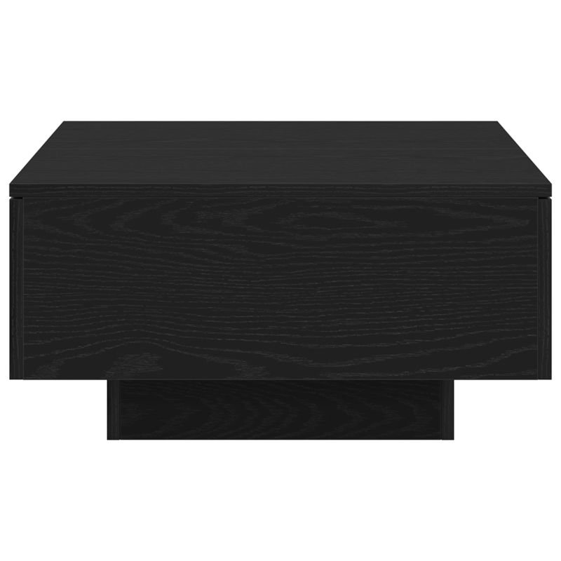 Couchtisch Schwarz Eiche 90x60x31 cm Holzwerkstoff