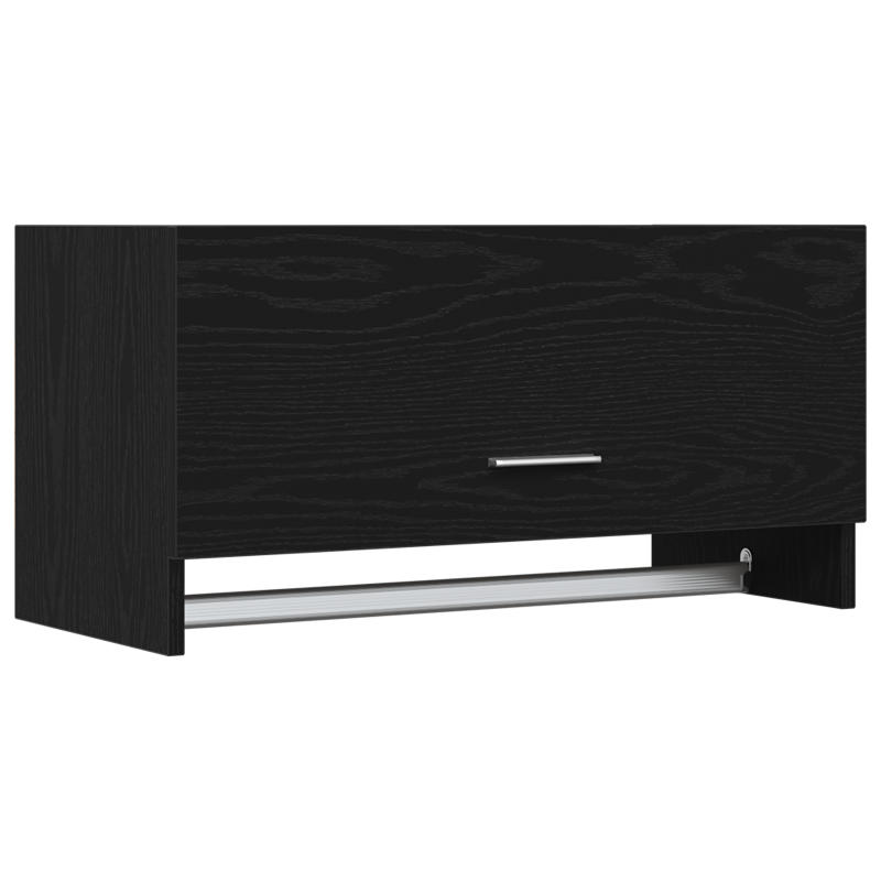 Kleiderschrank Schwarz Eiche 70x32,5x35 cm