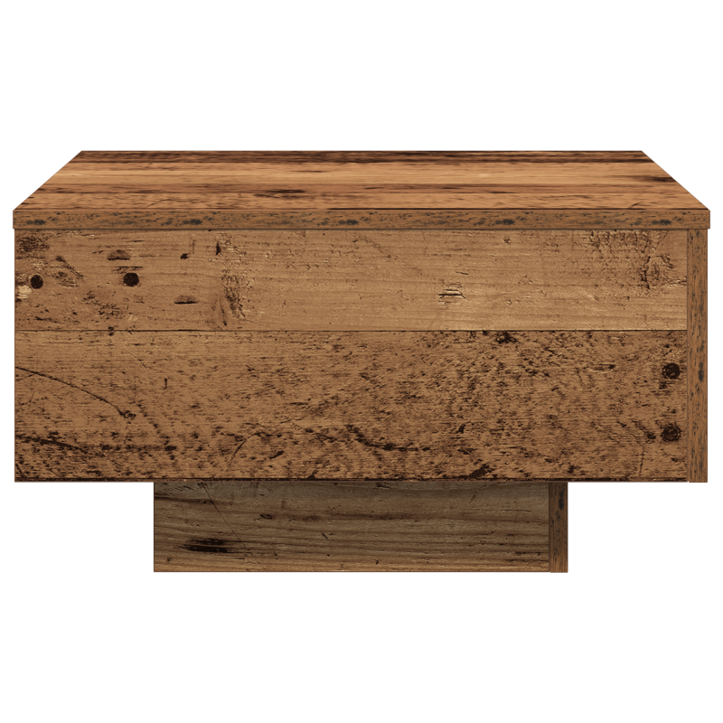 Couchtisch, Alter Holz, 55x55x31 cm, Hergestelltes Holz
