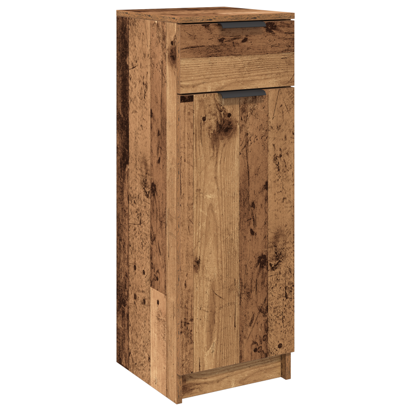 Badezimmer Schrank Alte Holz 32x34x90 cm Ingenieurholz