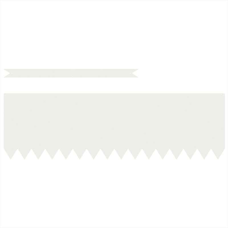 Rasenbegrenzungen 10 Stück Weiß 100x0,5x30 cm Kunststoff