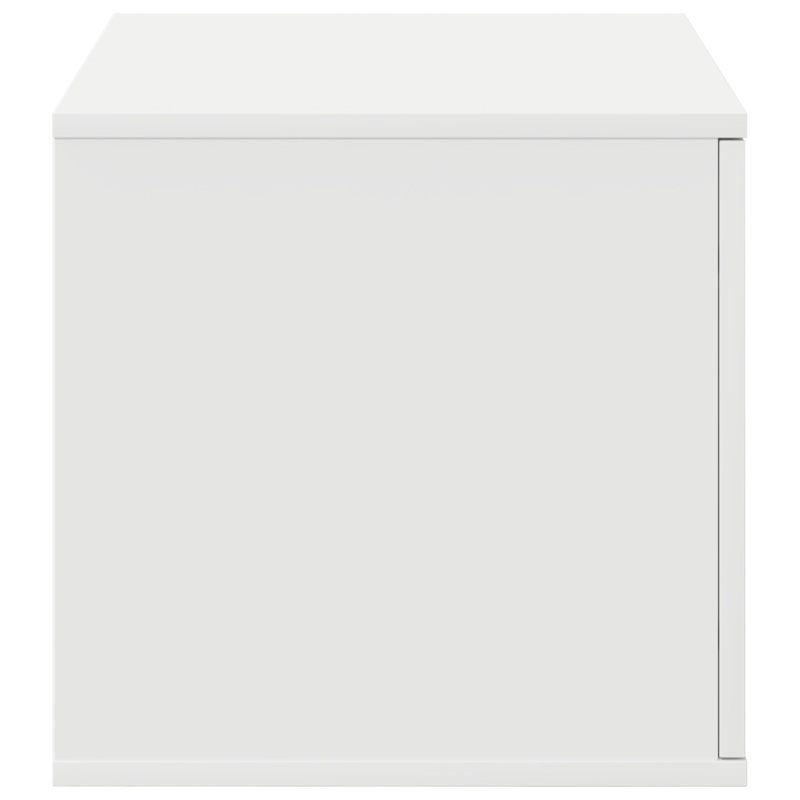 Aufbewahrungsschrank weiß 118x41x40 cm aus Holzwerkstoff