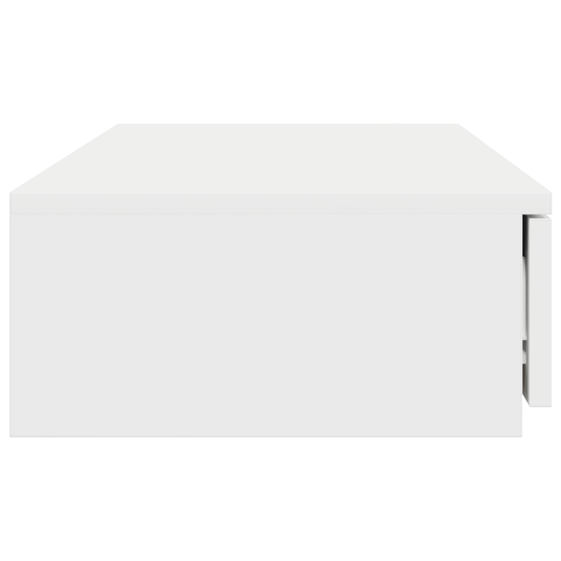 Bett-Schubladen Weiß 100x36,5x16,5 cm aus Holzwerkstoff