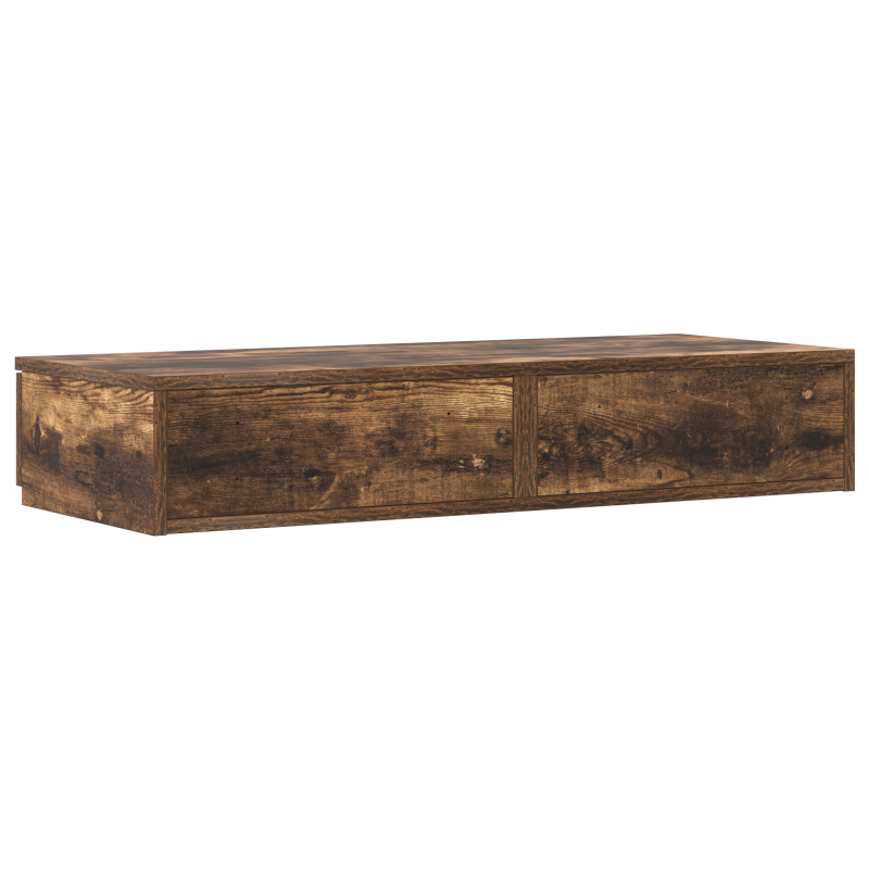 Bett-Schubladen Rauch-Eiche 100x36,5x16,5 cm aus Holzwerkstoff
