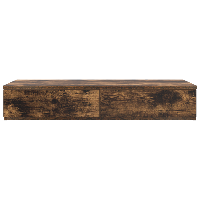 Bett-Schubladen Rauch-Eiche 100x36,5x16,5 cm aus Holzwerkstoff