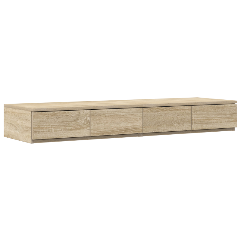 Bett Schubladen Sonoma Eiche 120x36.5x16.5 cm Holzwerkstoff