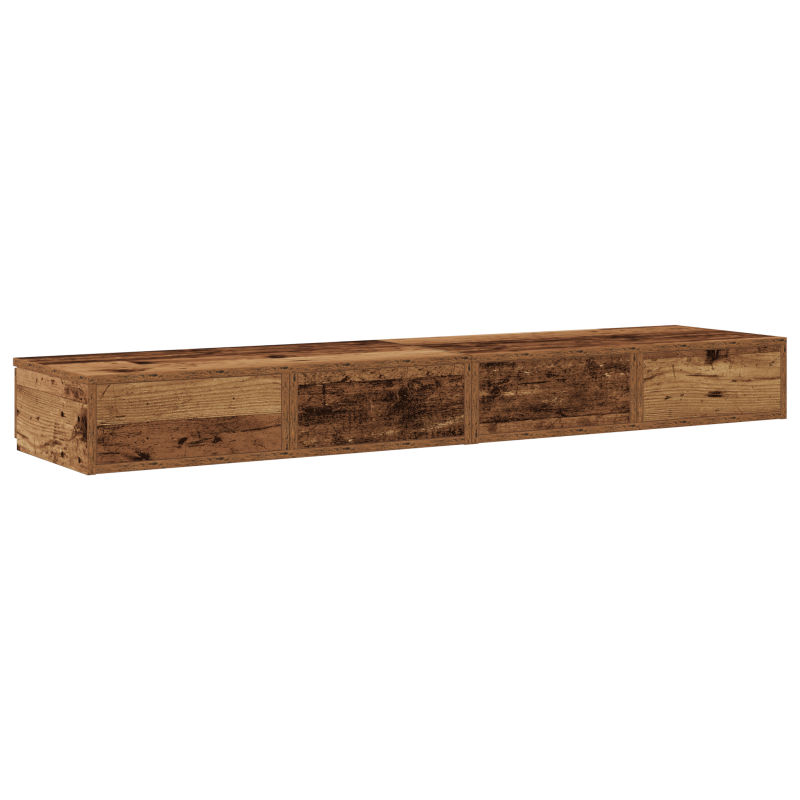 Bettauflagen Alte Holz 135x36,5x16,5 cm Engineered Wood