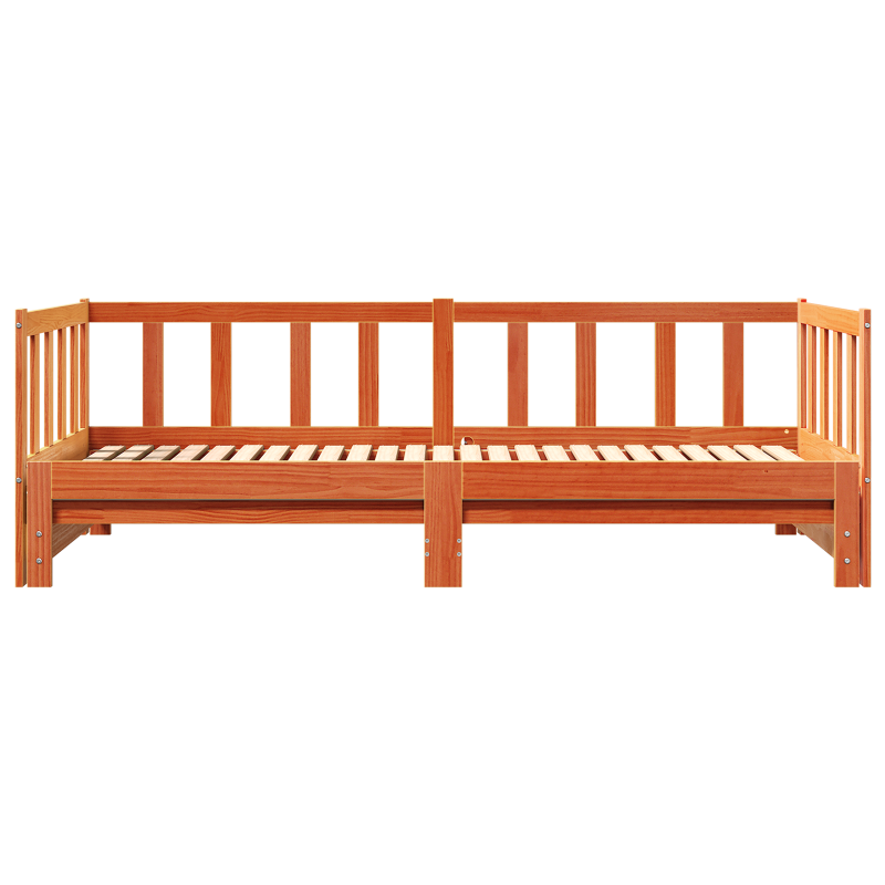 5-teiliges Garten Sofa Set mit Kissen braun Poly Rattan