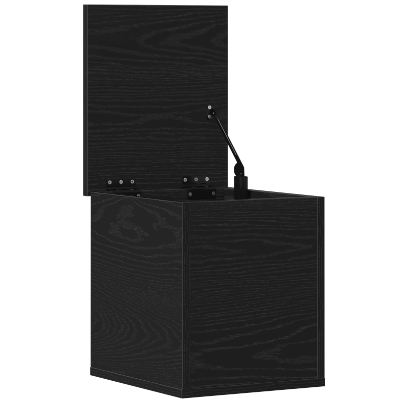 Aufbewahrungsbox Schwarz Eiche 30x35x35 cm Holzwerkstoff
