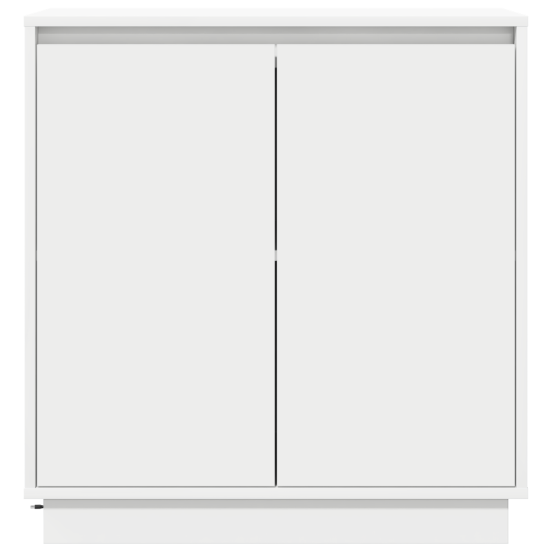 LED Sideboard in Weiß - 71x34.5x75 cm, Hergestellt aus Holzwerkstoff