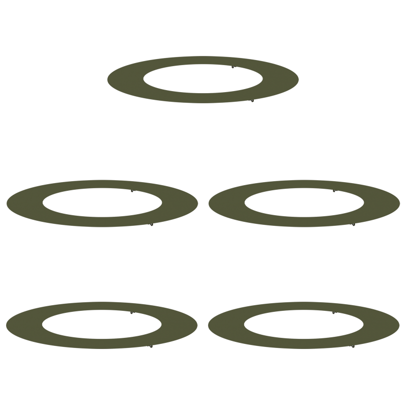 Schiebetür mit Hardware Set Weiß 83 x 202 cm Massivholz Kiefer