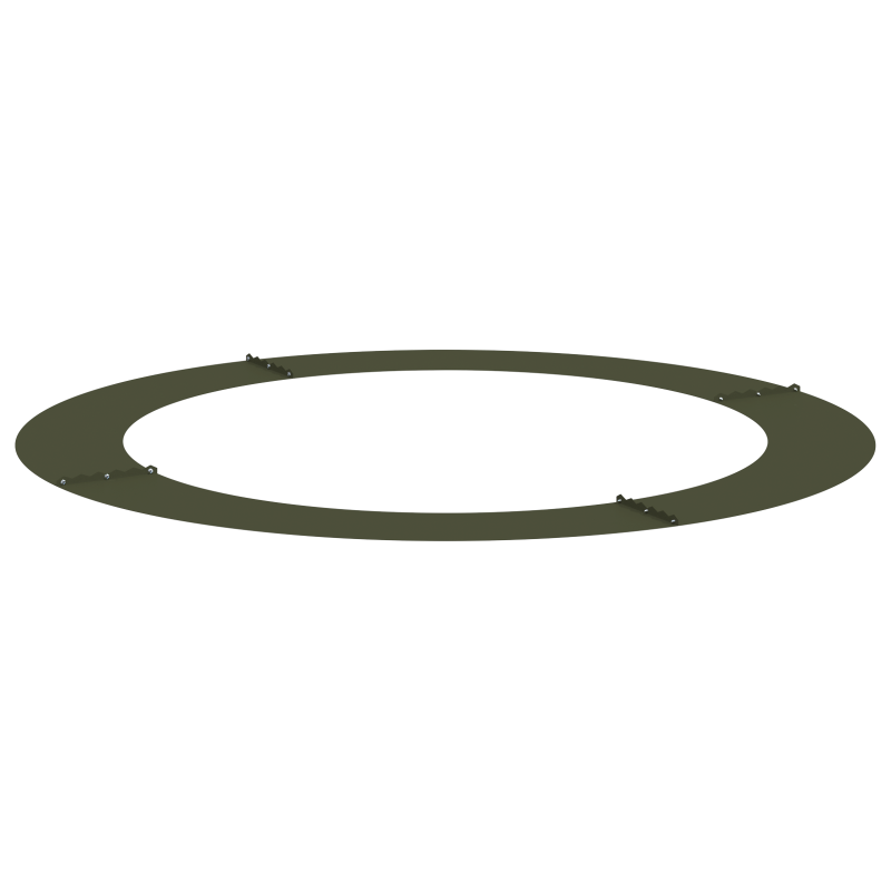 3-teiliges Badezimmermöbel-Set Altholz