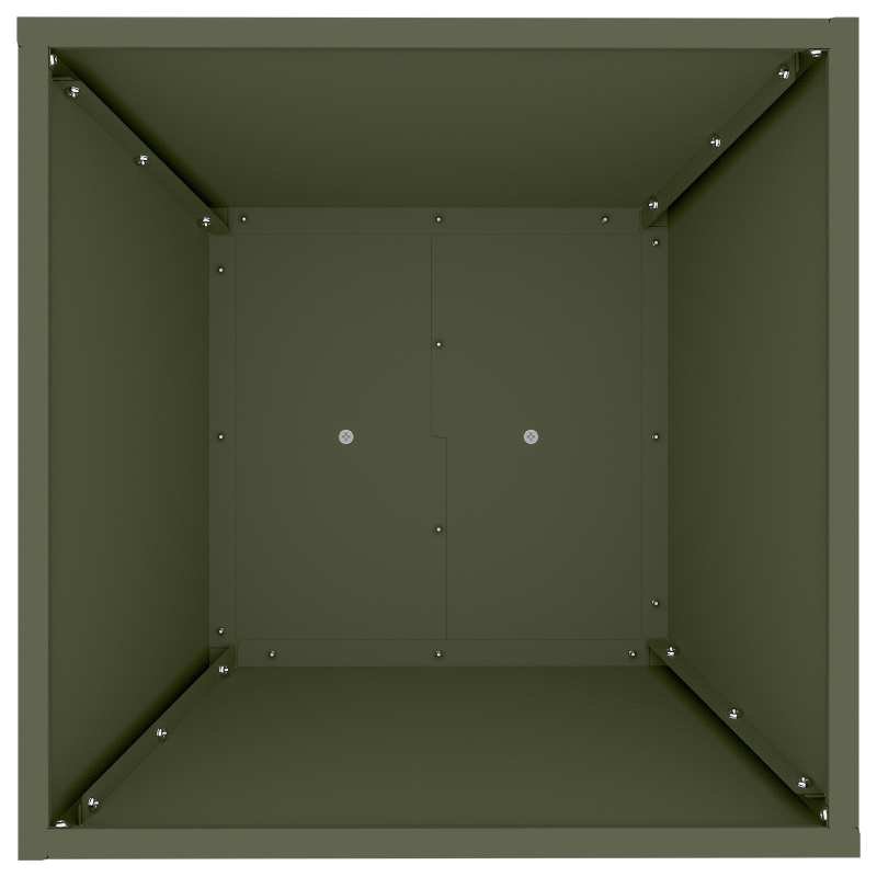 Schiebetür mit Beschlagsatz 83x202 cm aus massivem Kiefer