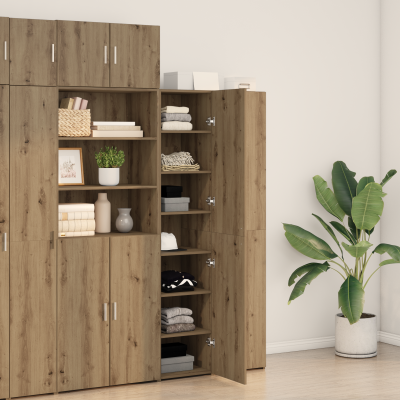 Highboard Artisan Eiche 40x42,5x185 cm Holzwerkstoff