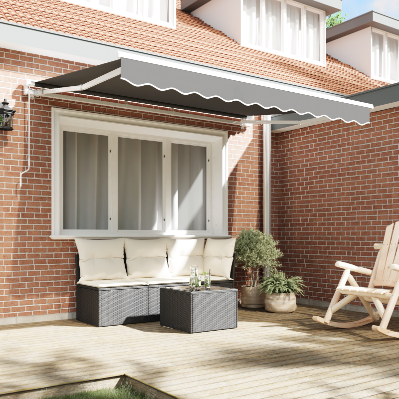 9-teiliges Garten Sofa Set mit Kissen Braun Poly Rattan