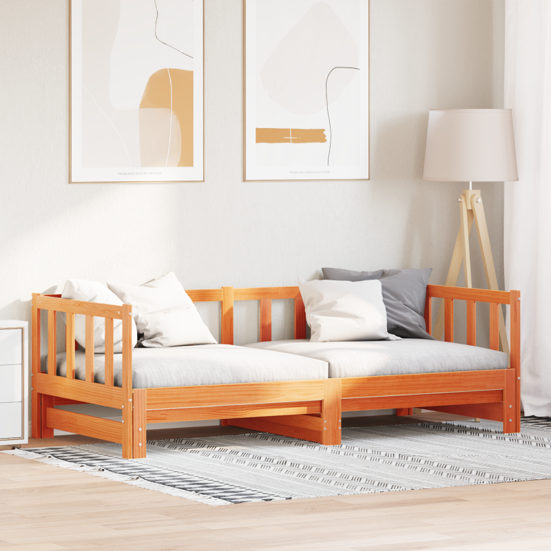 5-teiliges Garten Sofa Set mit Kissen braun Poly Rattan