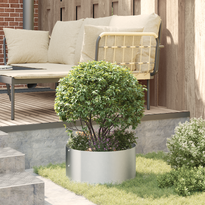 8-teiliges Garten Sofa Set mit Kissen in Schwarz, Poly Rattan