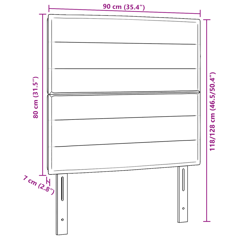 Schiebetür mit Hardware-Set Weiß 83x211 cm Massivholz Kiefer