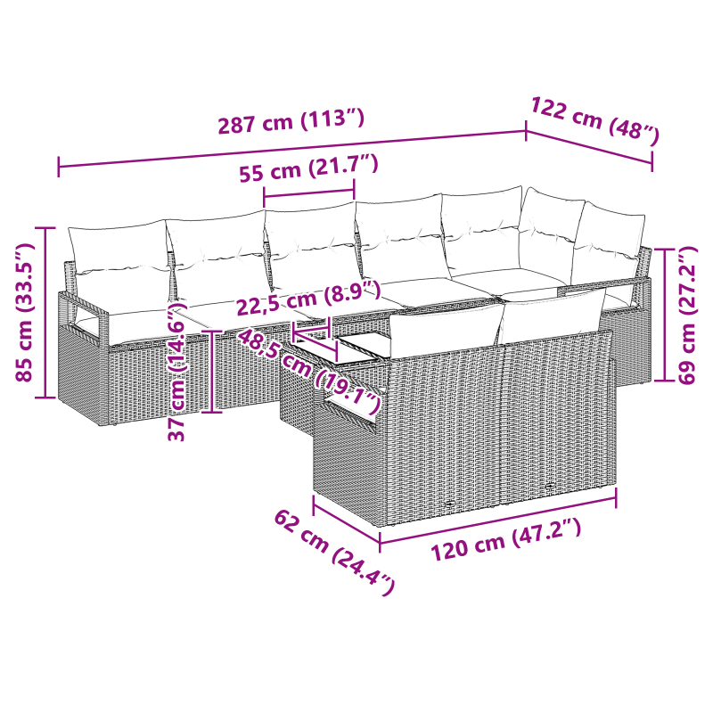 Schiebetür Set Weiß 83x202 cm Massivholz Kiefer