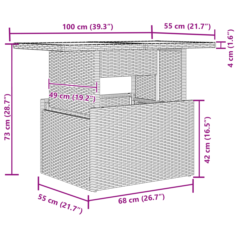 Manuelle einziehbare Markise Weiß 500x300 cm