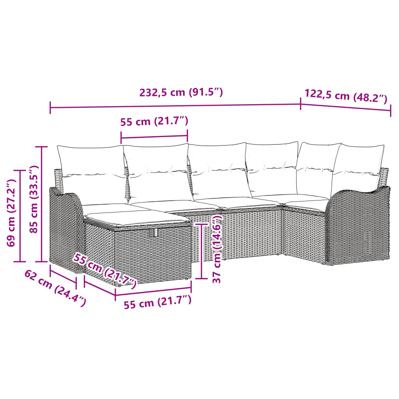Schiebetür mit Beschlägen Set 86x211 cm Massivholz Kiefer