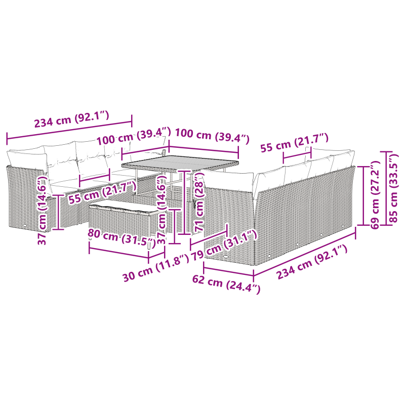 Schiebetür ORKDAL86x211 cm