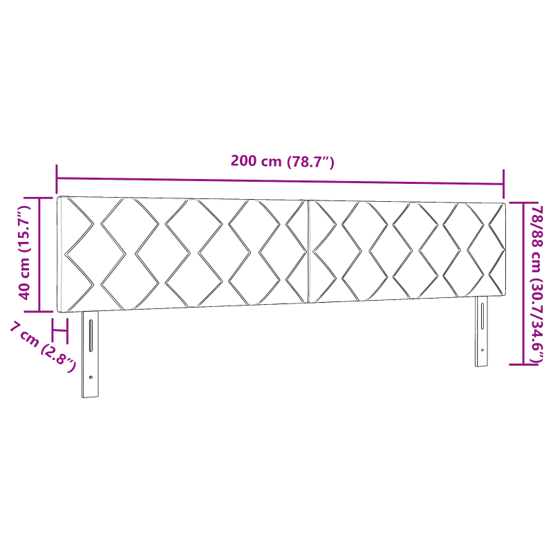 Bettgestell Blau 90x190 cm Stoff