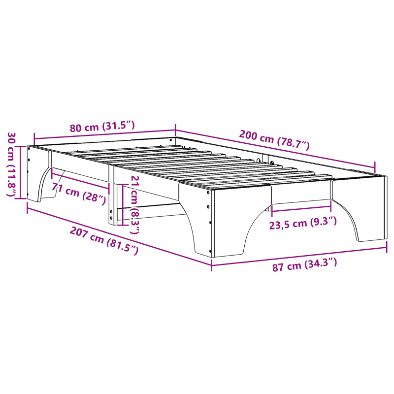 3-teiliges Badezimmermöbel Set Altholz Werkstoffholz