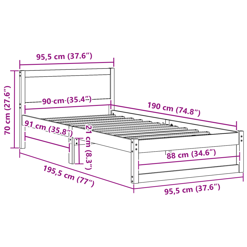 4-teiliges Badezimmermöbelset Altholz Ingenieured Holz