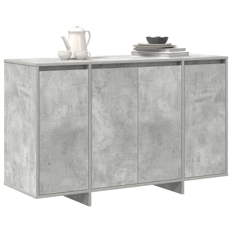 Beton Grau Sideboard Beton grau Holzwerkstoff 120 x 41 x 75 cm