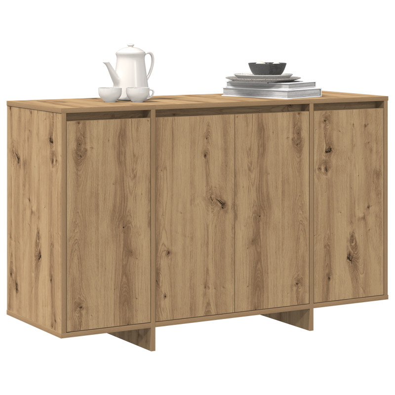Eichen Sideboard Artisan Eiche Holzwerkstoff 120 x 41 x 75 cm
