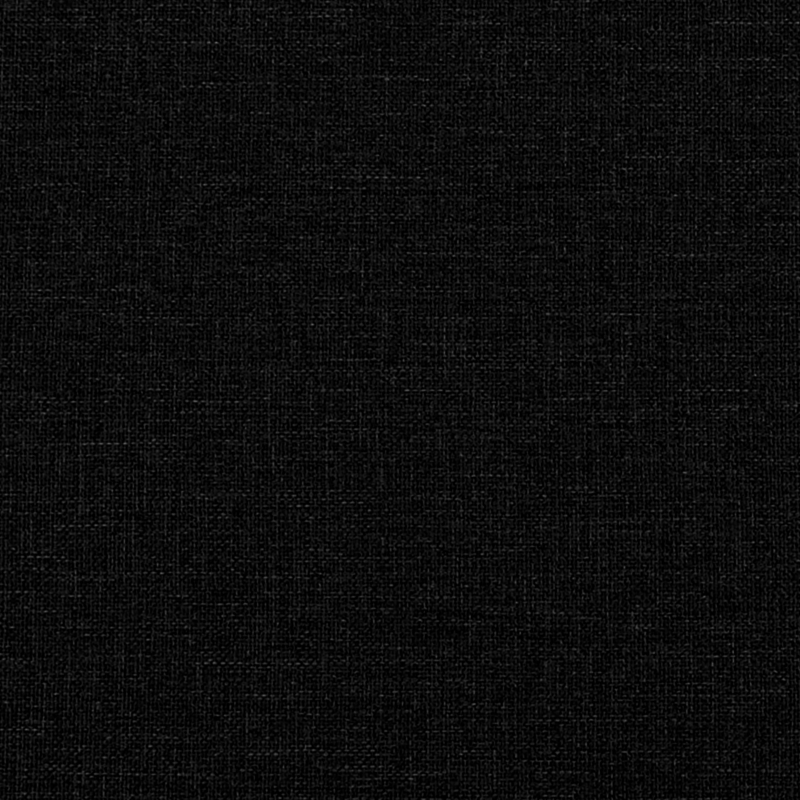 Boxspringbett mit Matratze - Schwarz, 90x200 cm, Stoff