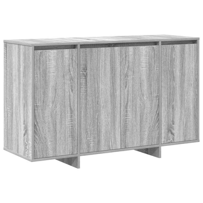Sideboard Grau Sonoma Spanplatte 120 x 41 x 75 cm