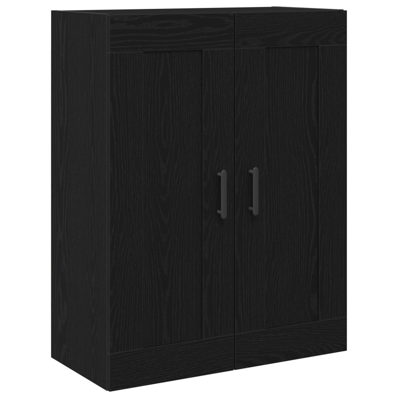 Highboard Schwarze Eiche 69,5x34x90 cm Nachbildungsstoff